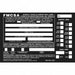 Vehicle Inspection Label Bilingual