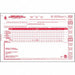 Bilingual Drivers Logbook With Carbon