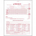 Oil Field Drivers Logbook Carbonless