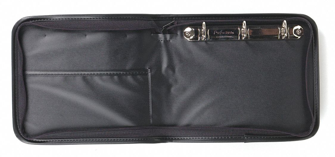 Log Book Holder Hard Surface Black
