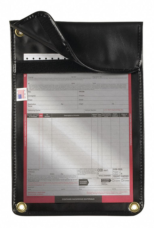 Document Holder Window Dash Mount Black