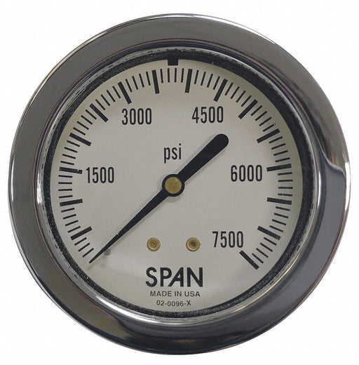 K4577 Pressure Gauge 0 to 10000 psi 2-1/2 Dial