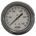Pressure Gauge 0 to 7500 psi 2-1/2 Dial