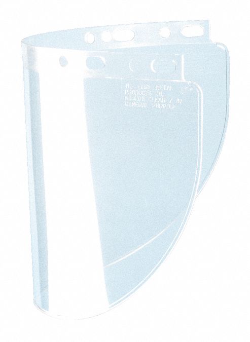 FaceShieldVisor Clr Uncoated PC