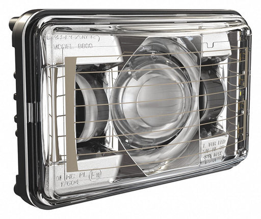 HighBeam Heated Headlight 2250 lm Rectan