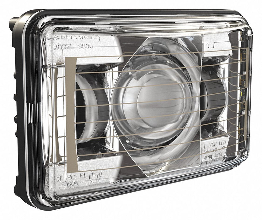 HighBeam Heated Headlight 2250 lm Rectan