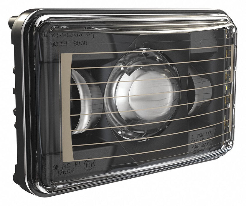 HighBeam Heated Headlight 2250 lm Rectan