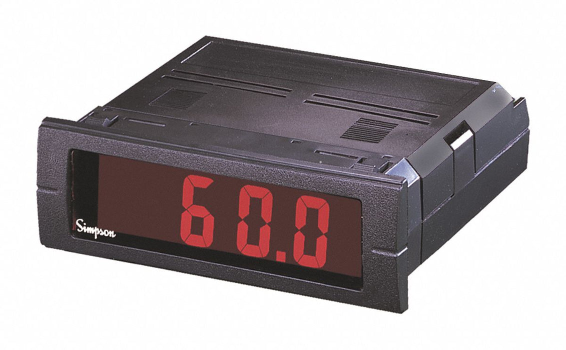 Panel Meter 0 to 600VAC Input Range