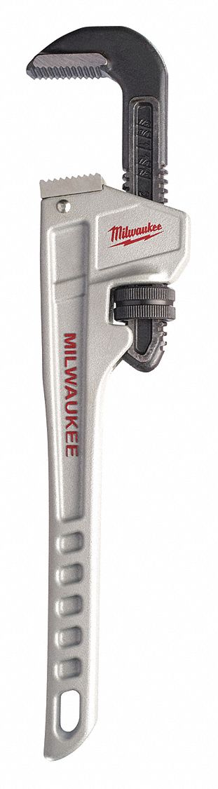 Pipe Wrench Ergonomic Serrated 14 