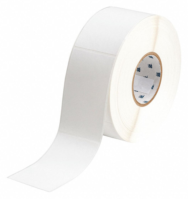 Pre-Cut Label Stock Roll White Matte