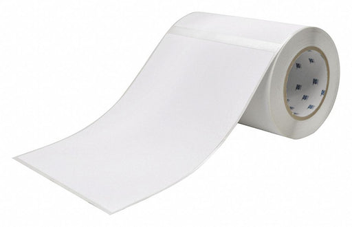 Pre-Cut Label Stock Roll White Matte