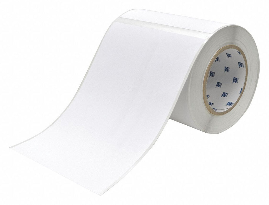Pre-Cut Label Stock Roll White Matte