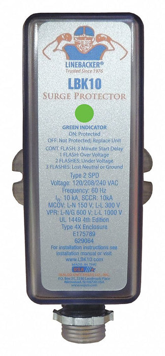 Surge Protection Device 120/240VAC 1Ph