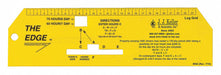 Log Book Ruler 2 x 7-1/4 L