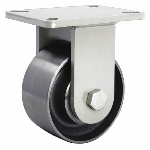 Plate Caster Rigid Steel 8 H
