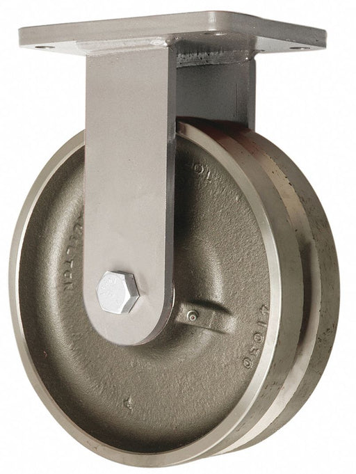 Plate Caster Swivel Steel 12 1/2 H