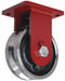 Plate Caster Rigid Steel 10 1/2 H