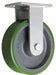 Plate Caster Rigid Polyurethane 12 1/2 H