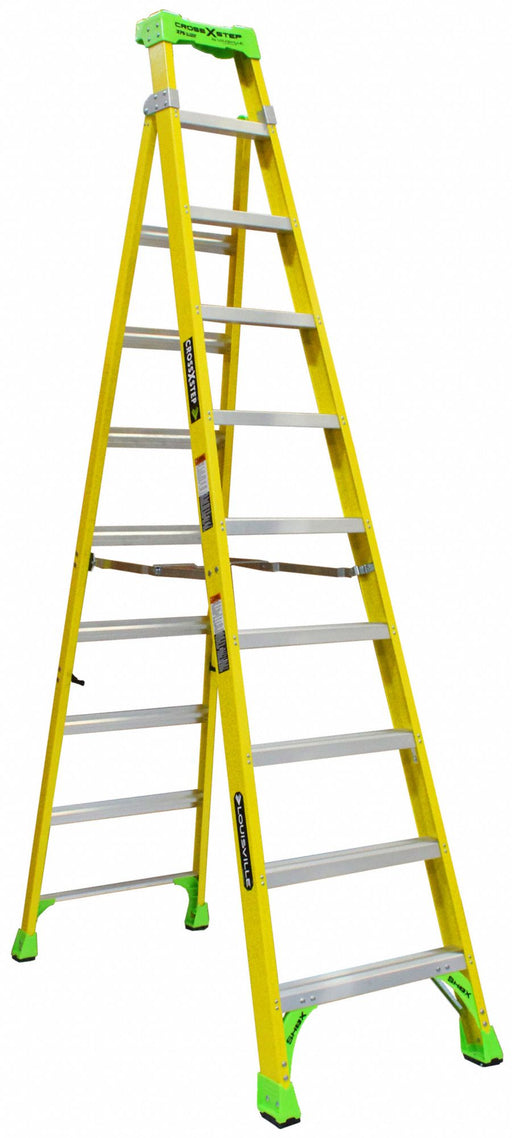 Stepladder Fiberglass 375 lb IAA 12 ft.