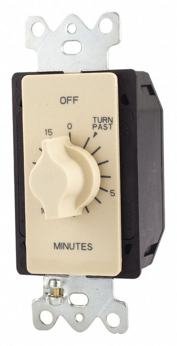 Spring-Wound Timer Ivory 125V AC
