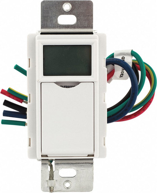 Wall Switch Timer White 120V AC