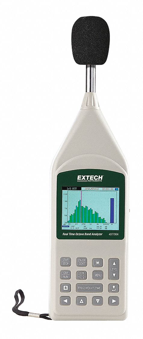 Sound Level Meter LCD 30 to 130 dB Range
