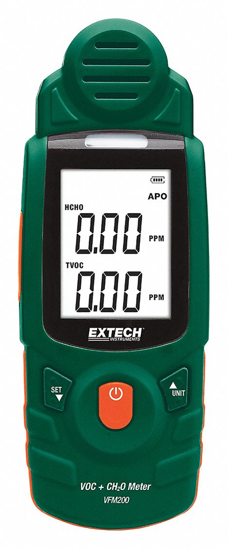 Formaldehyde Meter LCD Display