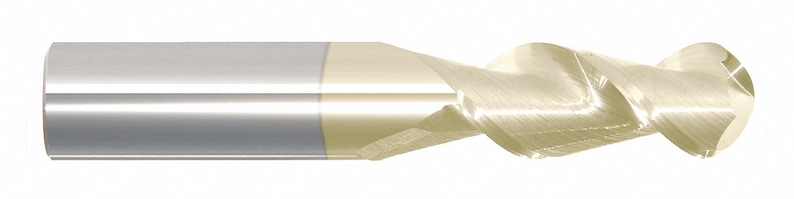 Ball End Mill Single End 5/16 Carbide