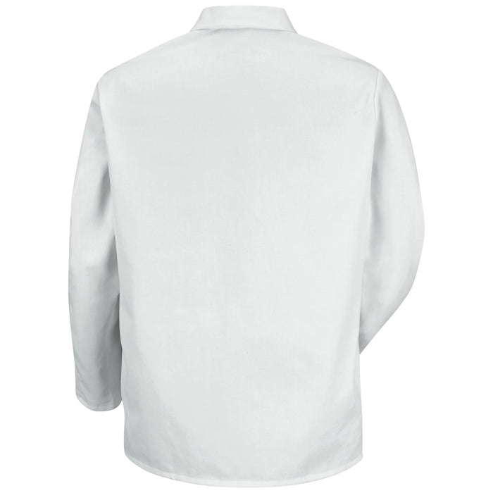 Gripper-Front Short Butcher Coat
