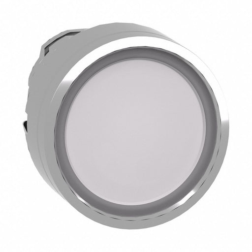 Push Button White Metal