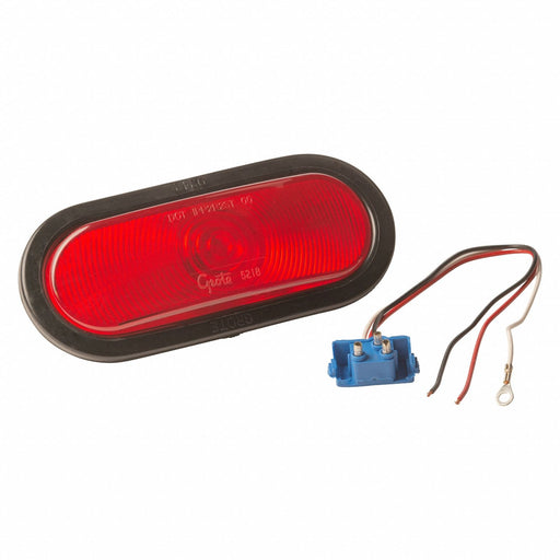 Stop/Turn/Tail Light Oval Red 7-27/64 L