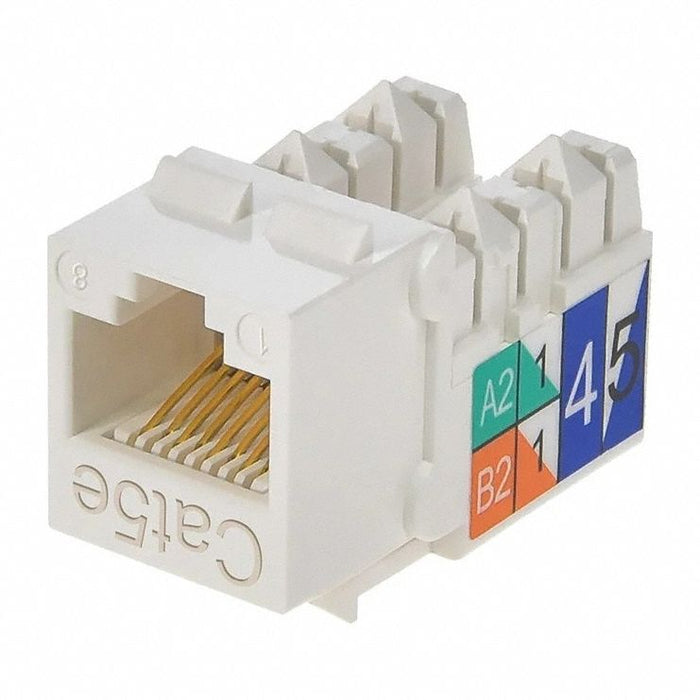 M1019 Keystone Jack 0.75 in White