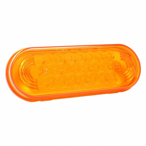 Stop/Turn/Tail Light Oval Orange 6-1/2 L