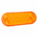 Stop/Turn/Tail Light Oval Orange 6-1/2 L