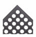 Drainage Mat 10 ft L 3 ft W Black