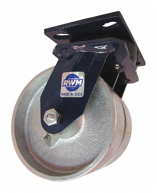 Plate Caster Swivel Iron 8 H