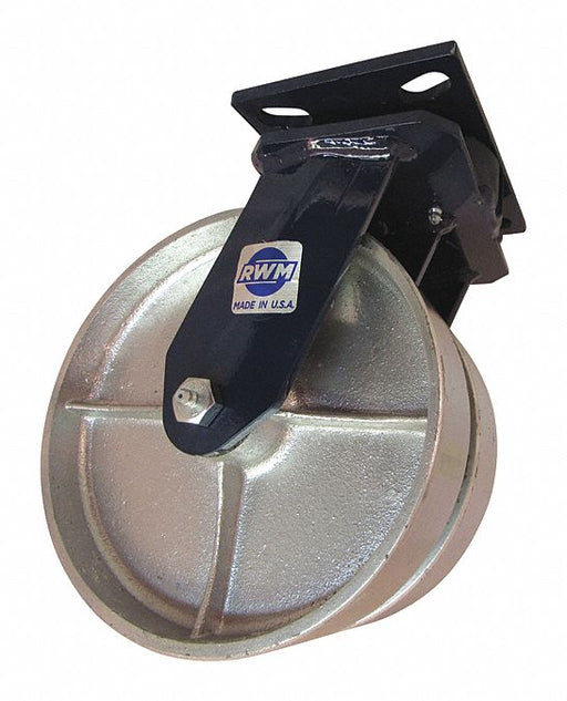 Plate Caster Swivel Iron 10 1/8 H