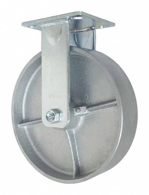 Plate Caster Rigid Iron 10 1/8 H