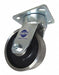 Plate Caster Swivel Steel 6 1/2 H
