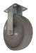 Plate Caster Rigid Elastomer 9 1/2 H