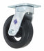 Plate Caster Swivel Rubber 7 1/2 H
