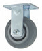Plate Caster Rigid Rubber 5 5/8 H