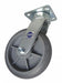 Plate Caster Swivel Rubber 10 1/8 H