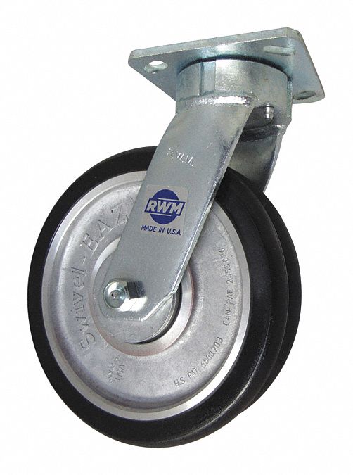PlateCaster Swivel Polyurethane 10 1/8 H