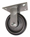 Plate Caster Rigid Polyurethane 7 5/8 H