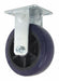 Plate Caster Rigid Polyurethane 7 1/2 H