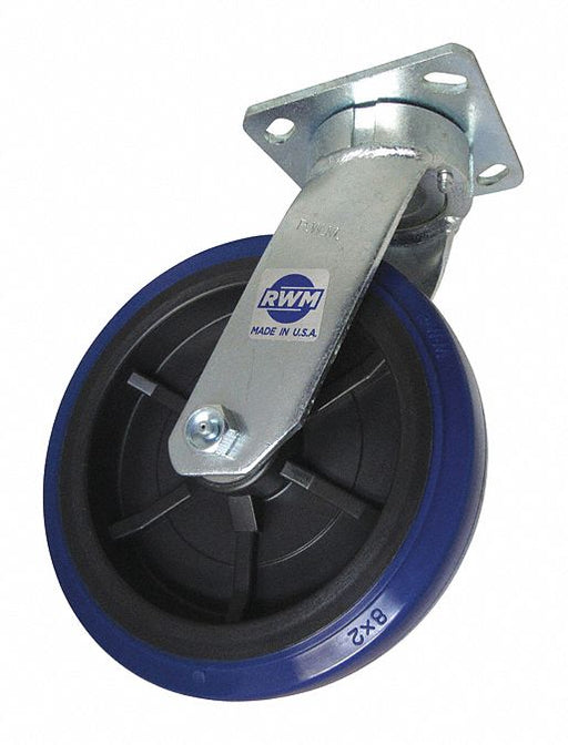 PlateCaster Swivel Polyurethane 10 1/8 H