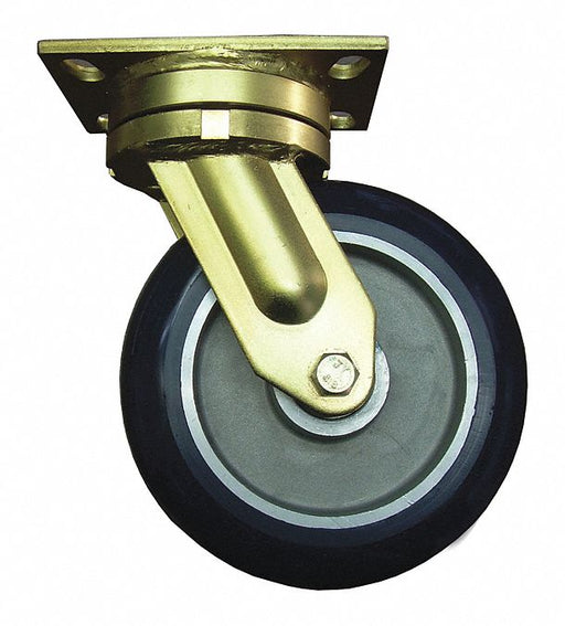 PlateCaster Swivel Polyurethane 10 1/8 H