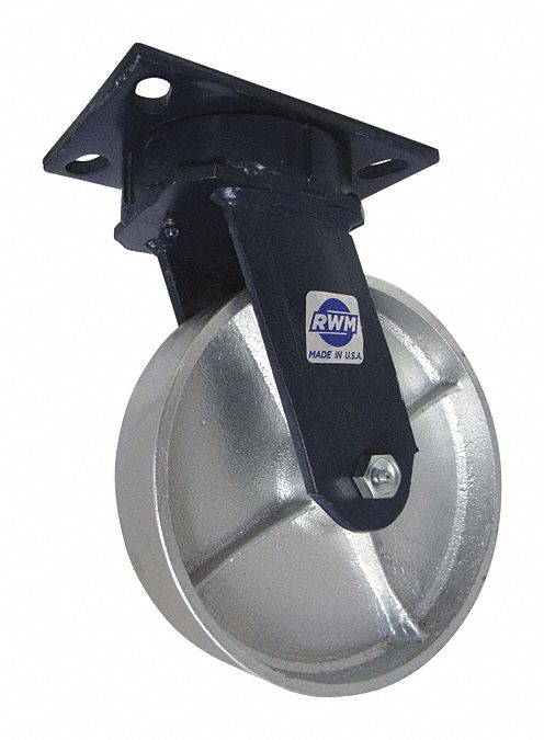 Plate Caster Swivel Iron 10 1/8 H