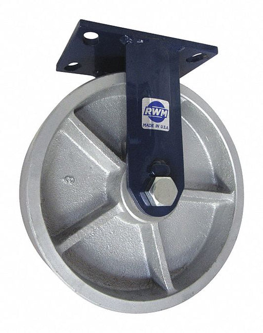 Plate Caster Rigid Iron 11 1/2 H